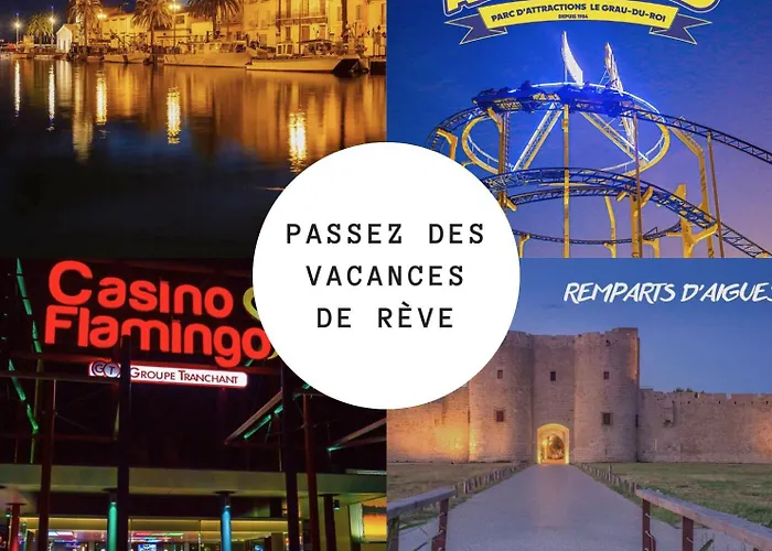 Le Bleu Camargue - T3 En Duplex Classe 3 Etoiles - Clim - Arrivee Autonome - Piscine Privative A La - Parking Gratuit - Wifi Fibre - Animaux Acceptes - Ideale Famille Couple Teletravail